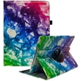 thumbnail image 1 of Étui pour iPad Compatible avec iPad 9.7 2018/2017 6e/5e Génération - Étui Air pour iPad Rotatif à 360 Degrés avec Réveil/sommeil Automatique, Compatible avec Apple iPad 9.7 Pouces 2018/2017 (Fume Colorée), 1 of 4