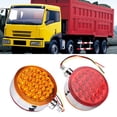 thumbnail image 2 of 48LED Double Face Simple Stud Mount Side Marker Réfléchissant Scellé Lumière Ou Remorque Camion, 2 of 7