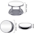 thumbnail image 2 of 20 Pieces Sublimation Phone Holders Set Collapsible Phone Holders Phone Grip Blanks Self-Adhesive Sublimation Phone Holders for Smartphones and Tablets (Gray), 2 of 7
