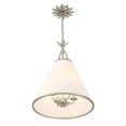 thumbnail image 7 of 564-SA Crystorama Lighting Broche - 4 Light Pendant-22.75 Inch Tall and 18 Inch Wide-Antique Silver Finish, 7 of 7