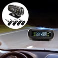 thumbnail image 3 of Monitoreo inteligente de la presión de los neumáticos Solar y USB con 4 sensores incorporados de serie Estándar incorporado Sharpla Monitor de presión de neumáticos de coche, 3 of 7