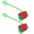 thumbnail image 1 of OUNONA 2Ud Tapones Cubierta Para Pajilla Verde Con Decorativo En Forma De Fresa, 1 of 7