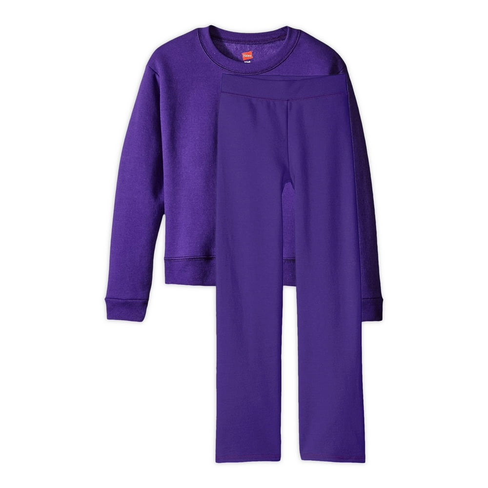 hanes sweatshirt and sweatpants set