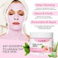 thumbnail image 6 of Elaimei Rose Clay Mask ,Pink Clay Blackhead Remover Quality Pore Cleanser Evens Skin ,Natural,120g, 6 of 9