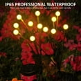 thumbnail image 5 of Gustave 2PCS 8 LED Solar Firefly Lights Outdoor Waterproof Stake Lights Garden Decorative Starburst Swaying Fairy Lights for Pathway Lawn Patio Landscape, 5 of 7