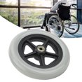 thumbnail image 1 of Sonew Roues avant de Fauteuil Roulant 7 Pouces pour Personnes Âgées Handicapées, Accessoire de Fauteuil Roulant, 1 of 9