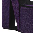 thumbnail image 3 of Benzara BM240363 High Heel Shoe Jewelry Box with 2 Hooks & Storage, Purple, 3 of 5