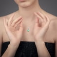 thumbnail image 5 of Glow in The Dark Egg Tear Glowing Collar Glow in The Dark Tear Drop Necklace Dainty Necklace, 5 of 5