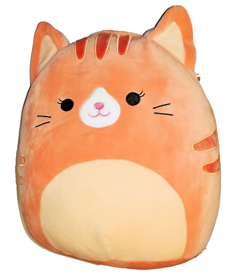 orange tabby cat squishmallow