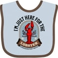 thumbnail image 3 of Inktastic Kennebunkport Maine Lobster Boys or Girls Baby Bib, 3 of 4