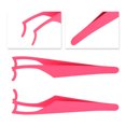 thumbnail image 3 of Ofertas Únicas 1 Pc Rizador de Pestañas Portátil para Baño Rojo Rosa Acero Inoxidable, 3 of 5