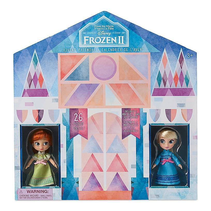 Disney Store Elsa Anna Frozen 2 Advent Calendar New with Box - Walmart.com