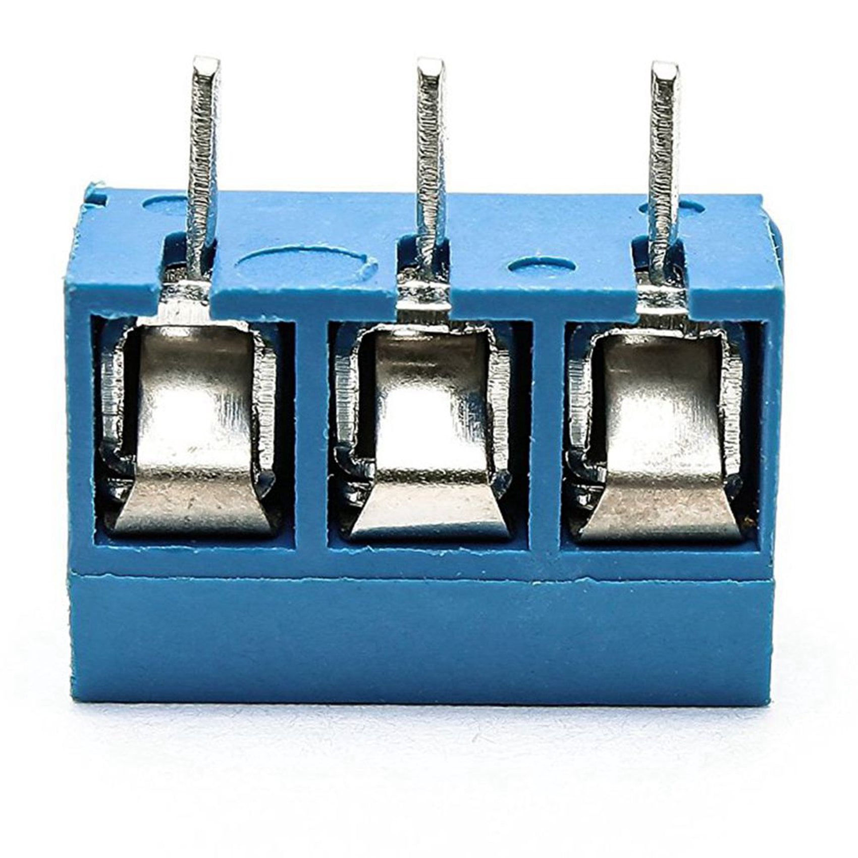 200PCS Blue ABS KF301-3P 5.08mm 3 Pin Connect Terminal Screw Terminal Connector