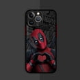 thumbnail image 5 of Marvel Deadpool Hard PC funda mate de lujo para iPhone 16 15 XR X 14 16 Plus XS Max 13 Mini 15 16 Pro Max 12 11 Pro 12 Pro, 5 of 5