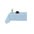 thumbnail image 1 of Rectangle Table Cloth for Dinning Tables, Kitchen,, 100% Cotton Table Top Covers, 600 TC Dust Proof Linen Covers for Tables, Soft and Luxury, Pack of 5 Piece - Light Blue Solid, 60 x 84 Inch., 1 of 5