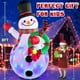 thumbnail image 2 of Muñeco de nieve inflable navideño MICOCAH de 8 pies con LED giratorios, 2 of 6