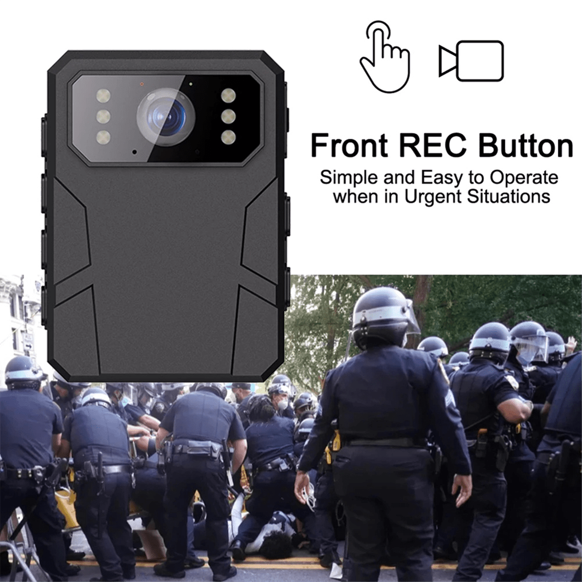 2K/4K/1080P Mini Digital Camera Sports DV DVR Body Cam Video Recorder Site Enforcement Recorder Infrared Night Vision