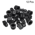 thumbnail image 3 of Altavoz Unique Bargains Rejilla Guías Plástico Negro Tipo Diámetro 11,8mm Paquete de 12, 3 of 5