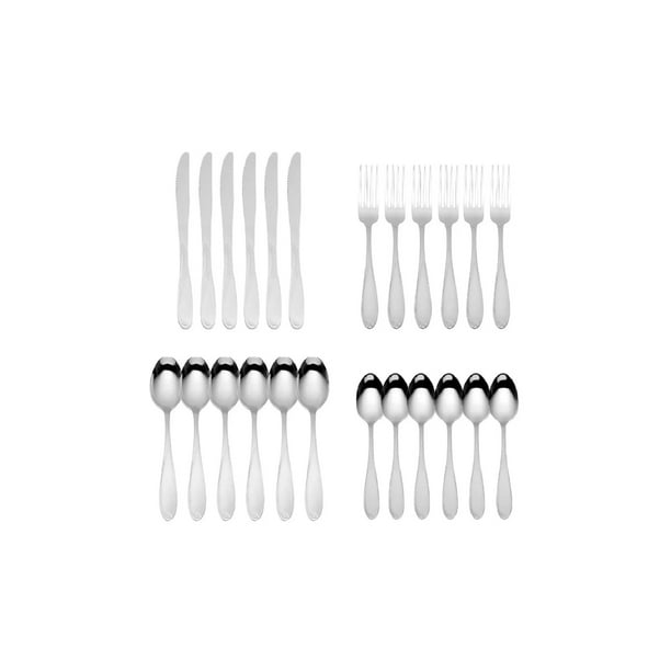 Moven Juego De Cubiertos Acero Inoxidable De 24 Piezas Gamma
