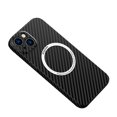 thumbnail image 3 of For Apple iPhone 14 Pro Max Mag Safe Magnetic Hybrid Carbon Fiber Slim Shockproof Case Cover, 3 of 3