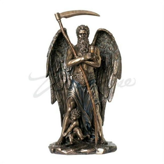 Veronese Design WU76248A4 Chronos Cold Cast Decorative Figurine - Bronze