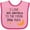 Pink and Fuchsia, variant on Inktastic I Love My Abuela to the Moon and Back Boys or Girls Baby Bib