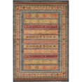 thumbnail image 1 of Unique Loom Fars Tribal Design Area Rug 6' x 9' Rectangle Blue/Red, 1 of 2