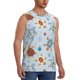 thumbnail image 2 of Fotbe Sea Turtle Men's Camiseta sin Mangas Estampada para Hombres, Playera Casual para Gimnasio, Entrenamiento, Playa-X-Large, 2 of 7