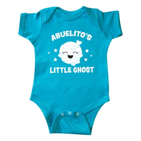 

Inktastic Cute Abuelito s Little Ghost with Stars Gift Baby Girl Bodysuit