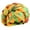geometric yellow, variant on Braided Headwrap African Ethnic Hijab Turban Hat Oversized Turban Caps Headscarf for Nigeria Wedding Hairstyles Decors