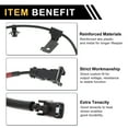 thumbnail image 3 of Unique Bargains ABS Wheel Speed Sensor ABS Sensor Anti-lock Braking System Sensor No.919214V300 for Kia K3 2013-2018 1 Pc Rear Right, 3 of 6
