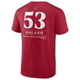 thumbnail image 3 of Men's Fanatics Christian Walker Red Arizona Diamondbacks 2023 World Series Name & Number T-Shirt, 3 of 5