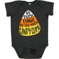 thumbnail image 3 of Inktastic Halloween No Such Thing As Too Much Candy Corn Boys or Girls Baby Bodysuit, 3 of 5