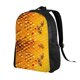 thumbnail image 2 of Disketp Bees on Hive Honeycomb Mochila Unisex de Apertura Lateral Completa, Mochila para Laptop para Escuela, Trabajo y Viajes, 2 of 8