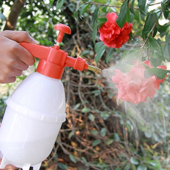 Minkissy 2pcs pressurized spray bottle Red PP General Spraying Gardening Gardeners