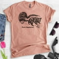 thumbnail image 2 of Fart Squirrel Shirt, Unisex Women's Men's Shirt, Funny Animal Shirt, Animal Name Shirt, Skunk Shirt, Heather Sunset, Large, 2 of 6
