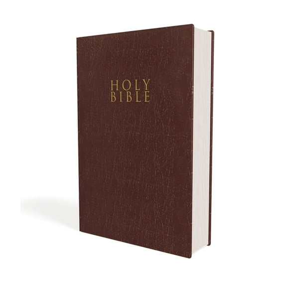 Niv, Gift and Award Bible, Leather-Look, Burgundy, Red Letter Edition, Comfort Print, (Paperback)