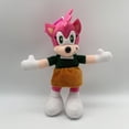 thumbnail image 4 of Sonic Toys, 6 piezas Sonic Plush 7.9 "Figuras de animales de peluche Ventosa Personajes Sonic clásicos Peluche Sonic Hedgehog Tails Knuckles Shadow Tomy Amy Soft Doll Cumpleaños para niños Sonic Toys Rojo Verde, 4 of 7