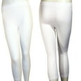 thumbnail image 2 of Women Capri Leggings Seamless One Size Stretch Spandex Yoga Pants Opaque Jegging, 2 of 5