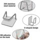 thumbnail image 2 of Parts Sponge Holder Kitchen Sponge Holder Adhesive Sponge Holder Sponge Sink Hook No Drilling Stainless Steel Waterproof Sponge Sink Holder For Ki, 2 of 5