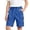 6Blue20, variant on Rggeeun Boys Toddler Shorts Cargo Flap Pockets With Snap Closure Elastic Waist Solid Color Knee Length For Summer Everyday Use Versatile Bottoms,Blue,8-9 Years