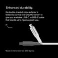 thumbnail image 2 of Cable de alimentación USB-C a USB-C Belkin BoostCharge de 1 m, blanco, 2 of 8