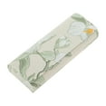 thumbnail image 1 of Estuche para gafas bordado de 1 pieza Unique Bargains 6.1"x2.36"x1.18" Verde, 1 of 5
