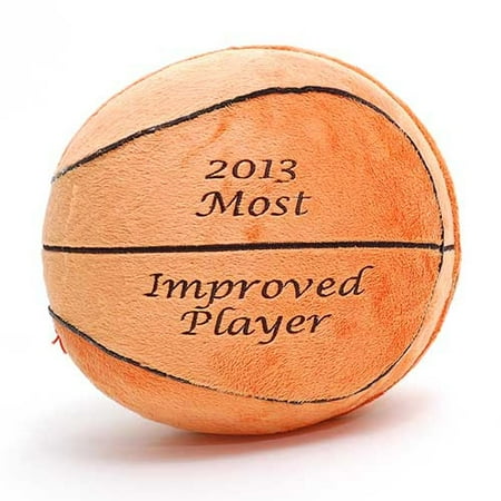 Personalized Pals Girls Boys Basketball Stuffed Plush Pillow - Walmart.com