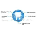 thumbnail image 3 of M Buder 100pcs Bag Double Head Teeth Cleaning Toothpick Oral Care Floss Pick (Yellow, 4.33 inches / 11 cm) - Disposable Interdental Brushes for Home Travel Daily Use for Plaque and Tartar Removal, 3 of 9
