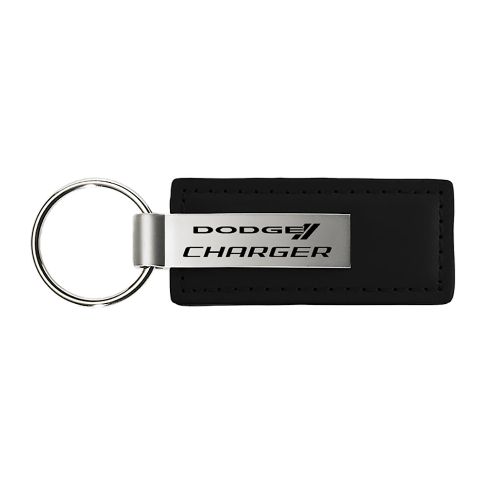 Dodge Charger Keychain & Keyring Premium Leather