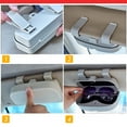 thumbnail image 7 of Car Sun Visor Glasses Case Organizer Glasses Storage Box Holder Visor Sunshade Pockets Auto Accessories, 7 of 7