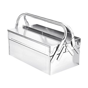 ziyahi Tool Box Repair Tools Storage Case Organizer for Car Trunks Garage Household 460mm Double layer