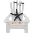 thumbnail image 1 of Dsseng Mini Wooden Beach Chair for Desk Decor & Home Office (Star Pattern), 1 of 6