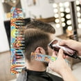 thumbnail image 3 of Peine de pelo duradero, peine de peluquería sin estática, cepillo profesional de para salón para todo tipo de cabello, desenredante, , Peine de anchos Peine de dientes anchos Salvador peine, 3 of 8